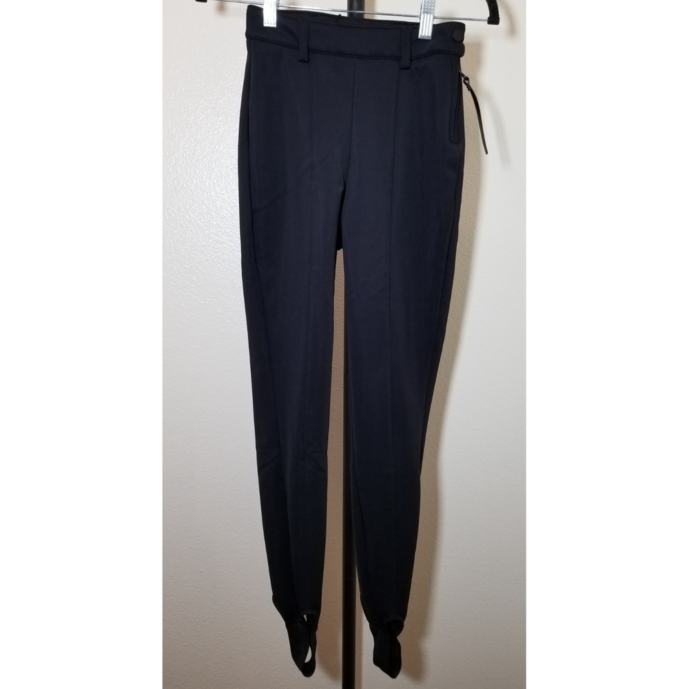 ASOS 4505 Ski Snow Black Pants Womens Size 0  Stirrup Outdoor Sports Winter NWT